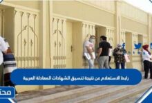 رابط الاستعلام عن نتيجة تنسيق الشهادات المعادلة العربية 2025