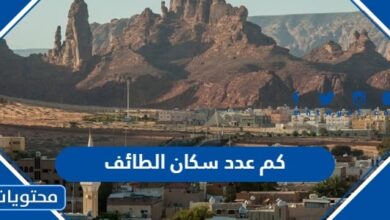 كم عدد سكان الطائف 2025